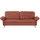 HIMOLLA Sofa 3-sitzig 1077 ¦ rot ¦ Maße (cm): B: 224 H: 87 T: 108.0