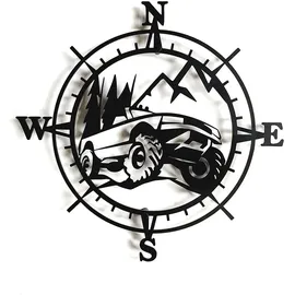 OEM Decorizzly® Windrose / Kompass 3d Off Road 4x4