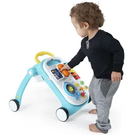 Baby Einstein Baby Einstein, Musical Mix ‘N Roll 4-in-1 Baby Lauflernhilfe & Spieltisch, Entdecken Musik, Farben & Tiere, Lauflernwagen mit Spielstation, Elektronische Spielzeug, Kinder ab 6 Monaten