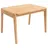 Atmosphera Créateur d'intérieur Kindertisch Robin 49 x 48 cm Holz braun