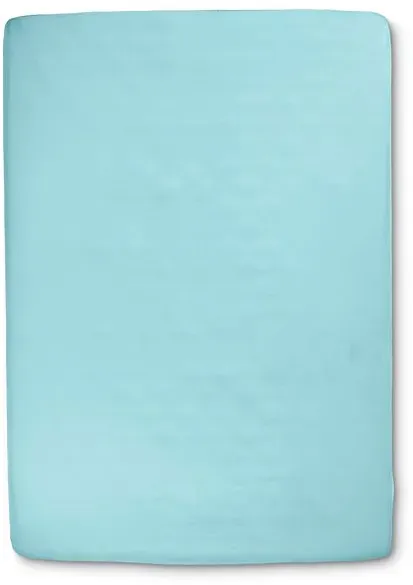 Collection Noblesse Spannbettlaken Jersey 100 x 200 cm Blau Opal