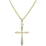 JuwelmaLux Kreuzanhänger JuwelmaLux Kreuz Damen Gold 333 JL39-02-0871 (1-tlg)