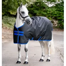 Horseware Amigo Ripstop 900D Turnout Decke black/classic blue - Schwarz