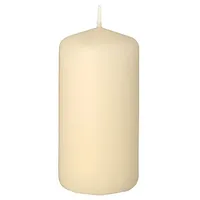 Papstar Stumpenkerze 5 x 10 cm 10 St. creme