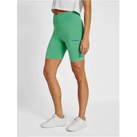 hummel hmlLGC CAMERON kurze Tights Damen 6109 green spruce XS
