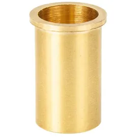 tecuro Stützhülse Verstärkungshülse Fitting Ø 18 mm goldfarben