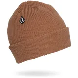 Volcom Mütze Full Stone Beanie Dark Brown braun