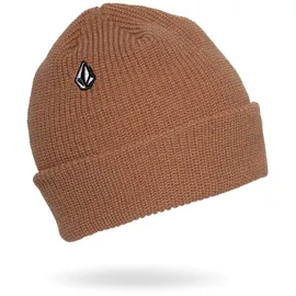 Volcom Mütze Full Stone Beanie Dark Brown braun
