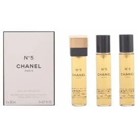 Chanel No. 5 Eau de Toilette Nachfüllung 3 x 20 ml