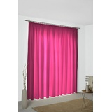 Wirth Vorhang WIRTH "Dim out" Gardinen Gr. 175 cm, Multifunktionsband, 142 cm, pink Esszimmergardinen
