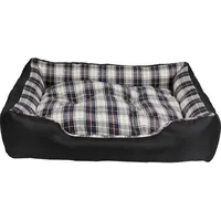 Heim Hunde-und Katzenbett mit herausnehmbarem Kissen 75 cm x 58 cm x 19 cm
