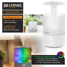 Brandson Aroma-Diffuser 2,5 L weiß