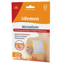 Lifemed Wärmepflaster, 9,5 cm x 13 cm, weiß 22 Stück