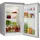 Amica VKS 351 110-2 E Kühlschrank (120 l, 845 mm hoch, Edelstahl)