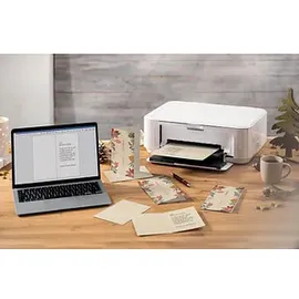 Sigel Weihnachtskarten Christmas Art DIN lang, 10 St.