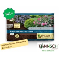 EIFELHUM Rindenmulch Naturfaser-Mulch 10-30 mm 60l Gartenmulch Qualitätsrindenmulch, 60 l braun