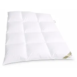 Betten Hofmann Kuschelwarmes Daunenbett Daunendecke 3x4 135x200 cm 100% neue Daunen - Weiß