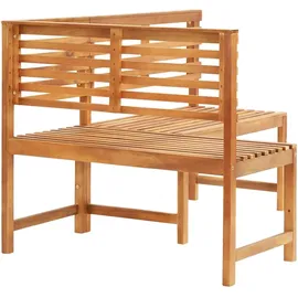 vidaXL Garten-Eckbank 140 x 140 x 85 cm Braun