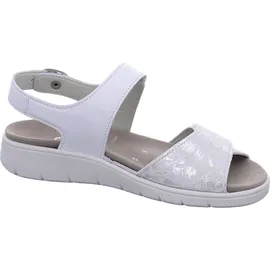 Semler Riemchensandalen Damen Weiß 37,5