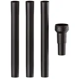 Metabo 3 Saugrohre, Ø 35 mm, Länge 0,3 m, Muffe aus Kunststoff