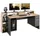 bega office Gaming Desk 39-269-T3 grau/artisan eiche