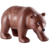 HABA 306753 - Little Friends, Braunbär, Kunststoff, Länge: 11,5cm