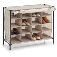 Hti-Living Schuhregal 84 x 66 x 35 cm beige