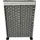 Hti-Living Wäschesammler 40 Liter Briena Grau - Grau