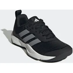 Trainingsschuh ADIDAS PERFORMANCE "RAPIDMOVE 2", Gr. 40,5, schwarz (core schwarz, grau, cloud weiß), Textil, sportlich, Schuhe