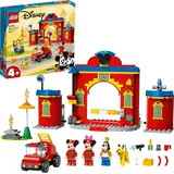 LEGO Disney Mickys Feuerwehrstation und Feuerwehrauto 10776