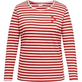 ONLY CARMAKOMA CarmaKoma Langarmshirt Rot M