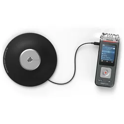 Philips Voice Tracer DVT8110/00 Diktiergerät Flash card Anthrazit, Chrom