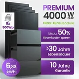 Tepto 4000W Plug&Play PV-Anlage Premium mit FoxEss Avocado 22 Pro¬†6,33kWh Speich...