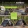 Juskys EasyFlow M Dunkelgrau/Khaki