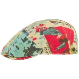 LIERYS Newspaper Flatcap Schirmmütze Handmade Made in Italy Herren Frühling Sommer bunt 57 cm - 57