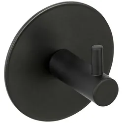 SCHÖNER WOHNEN-Kollektion Wandhaken Meleto Uno Edelstahl Schwarz