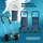 monzana 3in1 Einkaufstrolley blau 56L