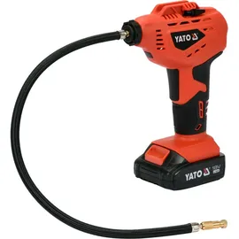 Yato Luftkompressor 18V 2,0 Ah mit Manometer und Zubehör