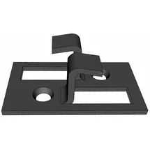 Traumgarten WPC Terrassendiele Befestigungsclips Edelstahl, 50 Stück