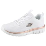 SKECHERS Graceful - Get Connected White / Roségold 39