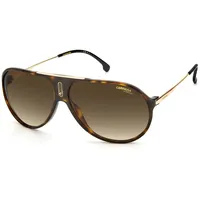 Carrera Unisex Hot65 Sunglasses, 086/HA Havana, 63 - 63