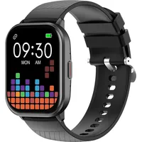 Smartwatch Damen Herren Laufuhr Sportuhr Outdoor Schrittzähler Uhr mit Telefonfunktion Gesundheitsuhr Blutdruckmessung Pulsuhr Android IOS - Weiß