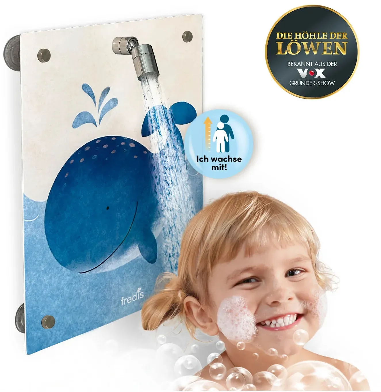 fredis Kinderdusche Wal