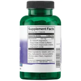 Swanson Albion Magnesiumglycinat 133 mg 90 Kapseln