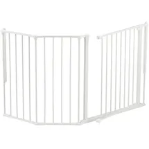 Baby Dan Kaminschutzgitter Flex L 90-223 cm weiß