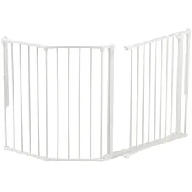 Baby Dan Kaminschutzgitter Flex L 90-223 cm weiß