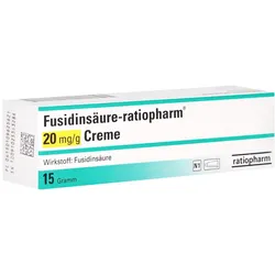 Fusidinsäure-ratiopharm 20 mg/g Creme 15 g