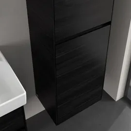 Villeroy & Boch Collaro Hochschrank 45,4 x 153,8 x 34,9 cm Black Oak Holz, MDF, Spanplatte
