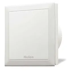 Helios Minilüfter 06172 M1/100 N/C, Nachlauf, Kunststoff, weiß