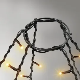 ECD Germany Self Import Agencies Verlichting voor vlaggenmast - Fahnenmast Lichterkette - 360 LEDs 10 Stränge a 8m